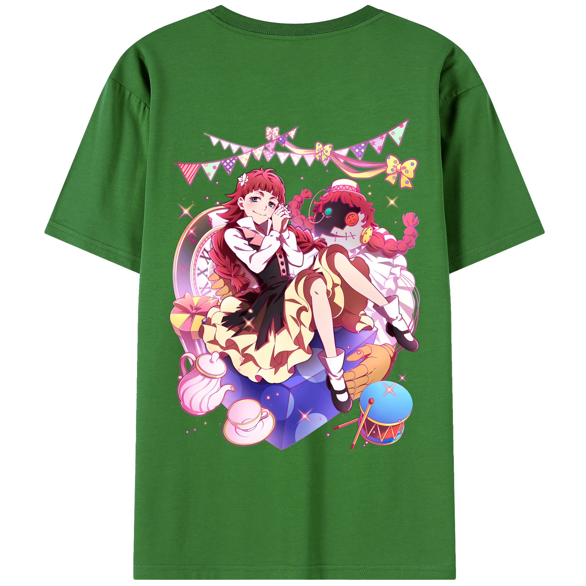 （画像用） 文豪ストレイドッグス Bungo Stray Dogs レディース半袖Tシャツ(バックプリント)
